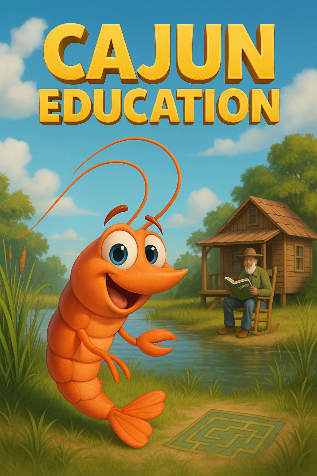 🎨 Welcome to the Cajun Kids Corner — Free Coloring Pages & Marshland Mazes!