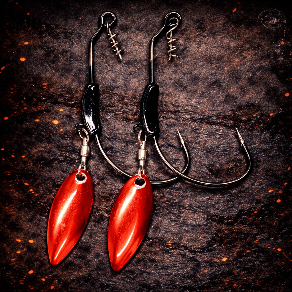 Triton 7 Weedless Underspin Swimbait Hook – Sev7n OutDoors
