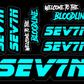SEV7N Bloodline Aqua Sticker Sheet
