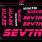 SEV7N Bloodline Hot Pink Sticker Sheet