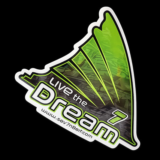 Red Tail 6'' Sticker